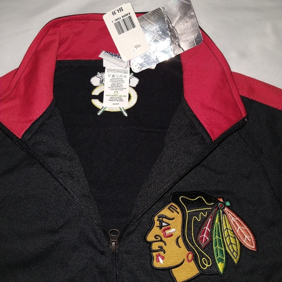 NHL Chicago Blackhawks Hockey Jacket youth Size 14 - Picture 5 of 13